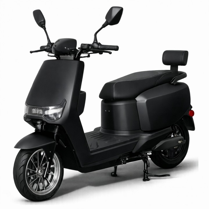 Elektrnis motoroleris E-GO S2 1500W Li-ion juodas Elektrnis motoroleris E-GO S2 1500W Li-ion juodas
